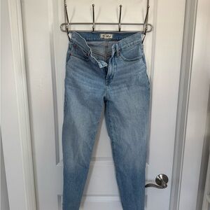 Madewell High Rise Light Blue Jeans
